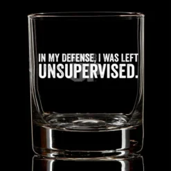 Ohio Drinkware Unsupervised Whiskey Glass
