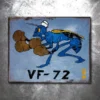 PTS Signs VF-72 Fighting Wasps Vintage Tin Sign 2 PTS Signs VF-72 Fighting Wasps Vintage Tin Sign