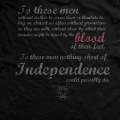 Ohio Men George Washington Valley Forge T-Shirt 9 Ohio Men George Washington Valley Forge T-Shirt