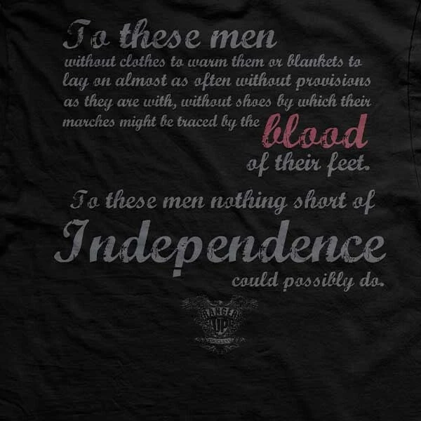 Ohio Men George Washington Valley Forge T-Shirt 6 Ohio Men George Washington Valley Forge T-Shirt