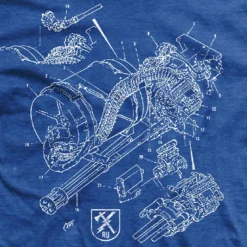Ohio Vulcan Blueprint T-Shirt Men
