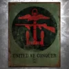 PTS WW2 British Commandos Vintage Tin Sign