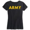 Ohio Women's Army Black And Yellow PT Tee