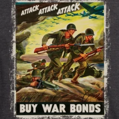 Ohio Women's Attack Attack Attack Tee Army Licensed T-Shirts