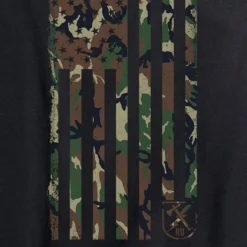 Ohio Women's BDU Camo Flag Tee