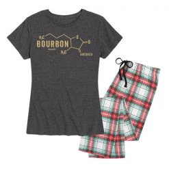Ohio Women's Bourbon Molecule Pajamas