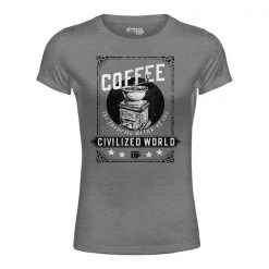 Ohio Women's Civilized Coffee Tee Caffeine & Hate