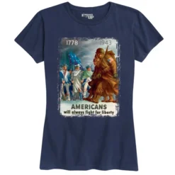 Ohio Army Licensed T-Shirts Women's Fight For Liberty Tee