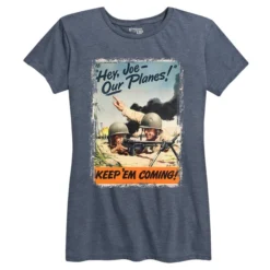 Ohio Army Licensed T-Shirts Women's Keep Em' Coming Tee