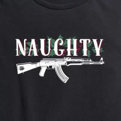 Ohio Women's Naughty Tee Christmas