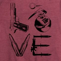 Ohio Women's Red Love Tee