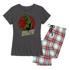 Ohio Women's Small Arms T-Rex Pajamas