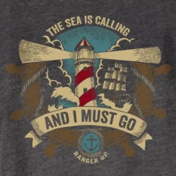 Ohio Women's The Sea Is Calling High Neck Tank