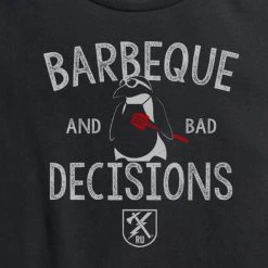 Ohio Whisky & Bad Decisions Women's BBQ And Bad Decisions Tee