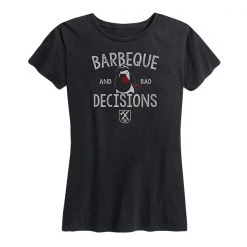 Ohio Whisky & Bad Decisions Women's BBQ And Bad Decisions Tee