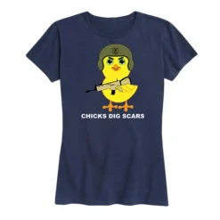 Ohio Women's Chicks Dig Scars Tee NEW Designs!