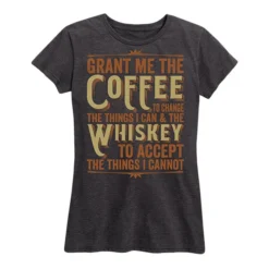Ohio Women's Coffee Whiskey Prayer Tee