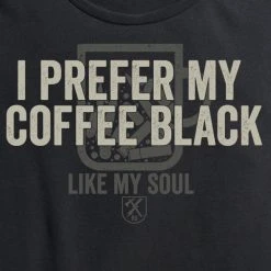 Ohio Caffeine & Hate Women's Prefer Coffee Black Tee