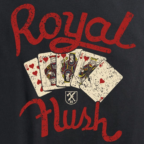 Ohio Women's Royal Flush Tee 4 Ohio Women's Royal Flush Tee