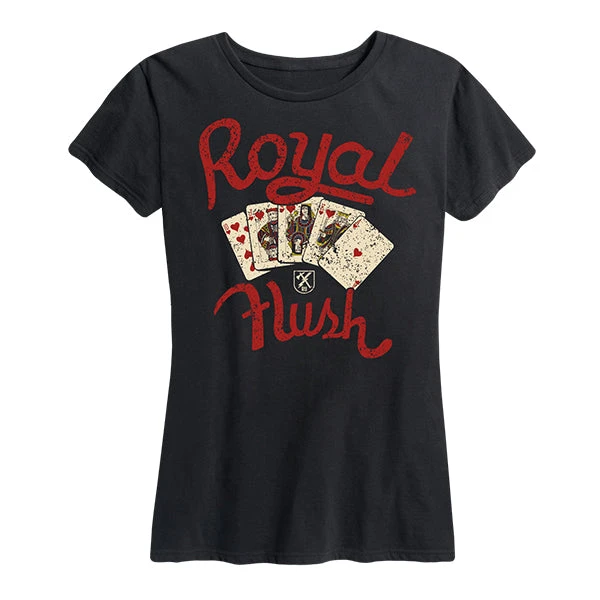 Ohio Women's Royal Flush Tee 3 Ohio Women's Royal Flush Tee