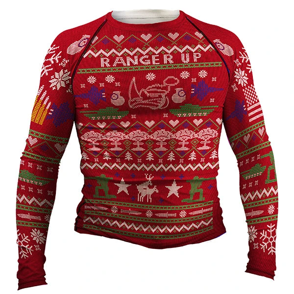 SV Christmas Sweater Long-Sleeve Rash Guard 3 SV Christmas Sweater Long-Sleeve Rash Guard