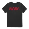 Ohio Kid's NASA "Worm" Tee Black Kids