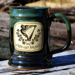 Ohio Erin Go Bragh Stoneware Tankard Drinkware