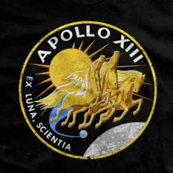 Ohio Men Apollo 13 Mission Patch T-Shirt