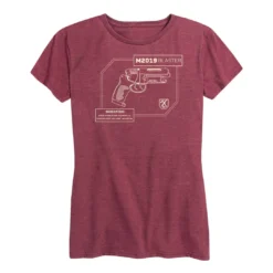 Ohio NEW Designs! Women's Cinematic Gun Blaster Tee