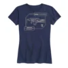 Ohio Women's Cinematic Pulse Rifle Gun Tee NEW Designs!