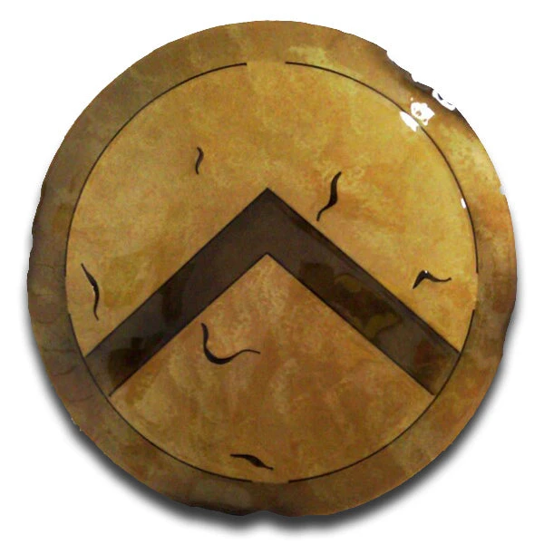 AMD American Liquid Metal - Spartan Shield Sign Signs AMD American Liquid Metal - Spartan Shield Sign Signs