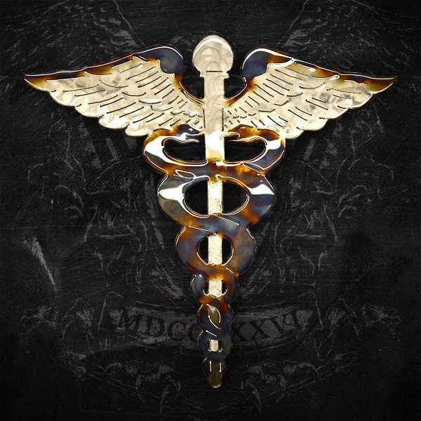 AMD Medic / Corpsman American Liquid Metal - Medical Branch Insignia Sign 4 AMD Medic / Corpsman American Liquid Metal - Medical Branch Insignia Sign