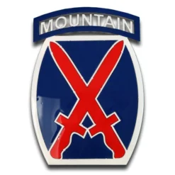 AMD American Liquid Metal - 10th Mountain Limited Edition Sign Signs