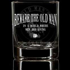 Ohio Old Man's Club Whiskey Glass