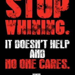 Ohio Stop Whining Poster