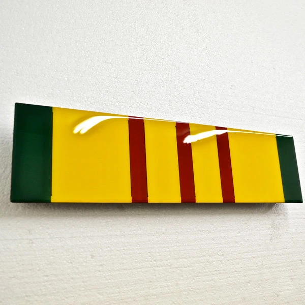 AMD American Liquid Metal - Vietnam Service Ribbon Sign AMD American Liquid Metal - Vietnam Service Ribbon Sign