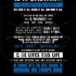 Ohio Veteran Grizzled NCO Poster