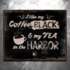 PTS I Like Coffee Black Vintage Tin Sign 2 PTS I Like Coffee Black Vintage Tin Sign