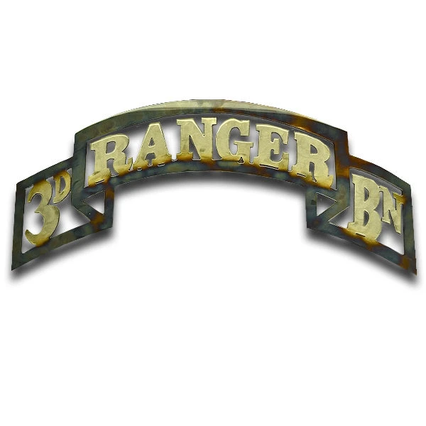 AMD American Liquid Metal - 3/75th Ranger Battalion Scroll Sign 3 AMD American Liquid Metal - 3/75th Ranger Battalion Scroll Sign