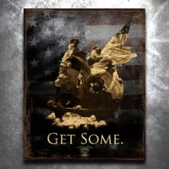 PTS Get Some Vintage Tin Sign Signs