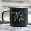 Ohio Caffeine Molecule Tin Mug Drinkware